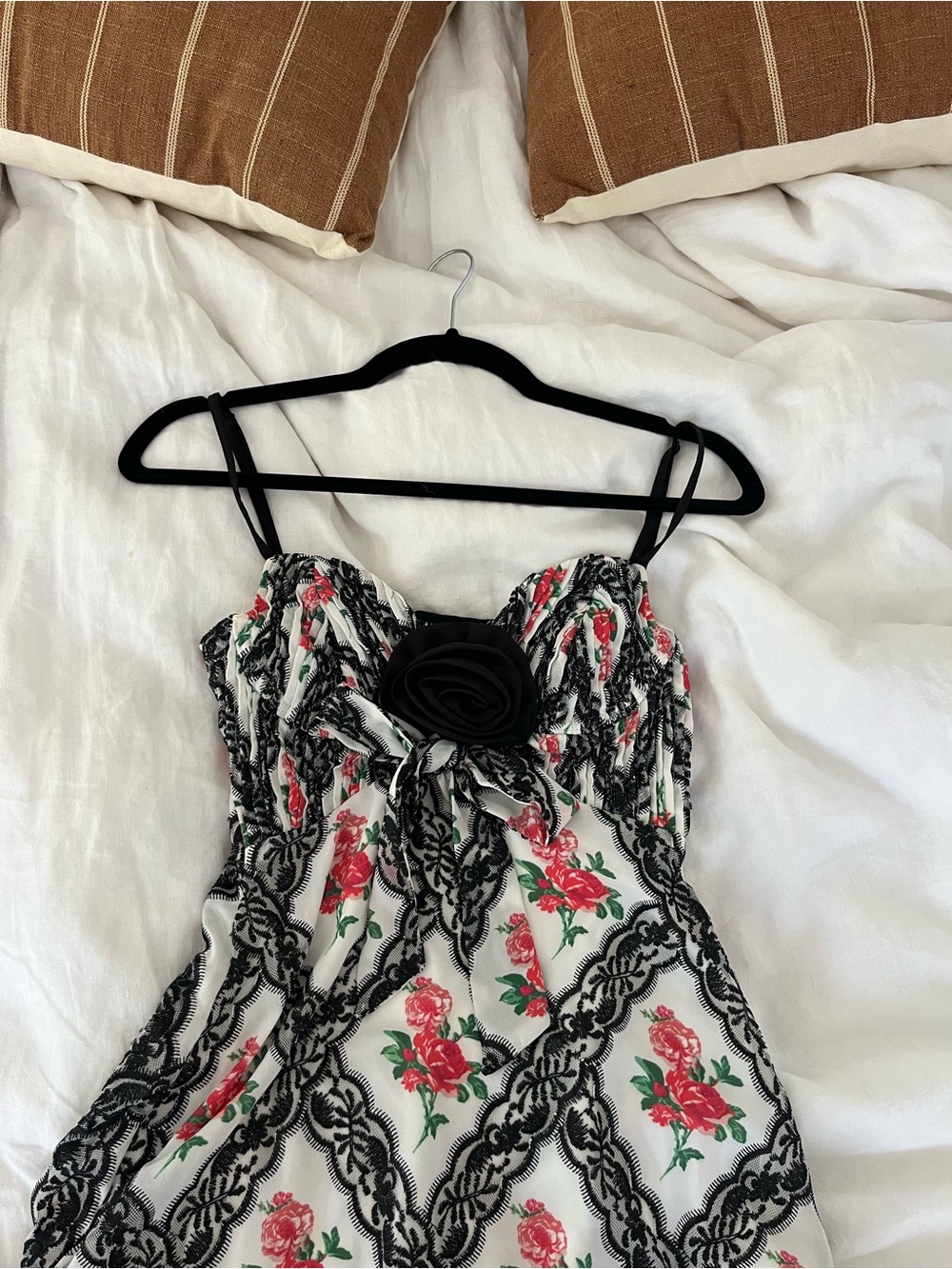 For Love & Lemons Greta Lace Mini Dress - Picture 2 of 4